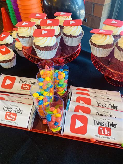 youtube birthday party theme|More.